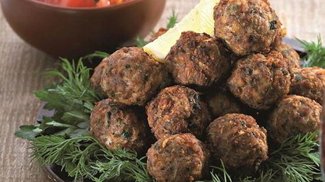 Рецепт Греческих тефтелей с кабачками