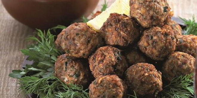 Рецепт греческих тефтелей с кабачками
