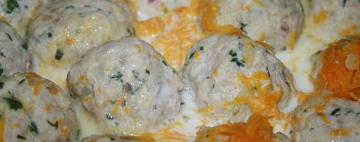 Шаг 5: индюшиных тефтелей в молочной подливе