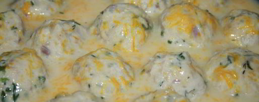 Шаг 6: индюшиных тефтелей в молочной подливе