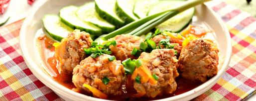 Шаг 3: мясных тефтелей в томатной заправке