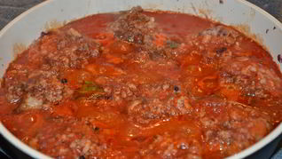 Рецепт Мясных тефтелей в томатном соусе