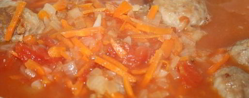 Шаг 7: нежных домашних тефтелей в томатной подливе