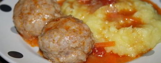 Шаг 8: нежных домашних тефтелей в томатной подливе