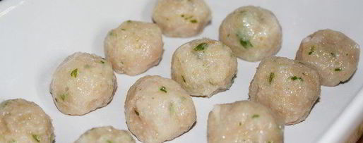 Шаг 1: пасты с куриными тефтелями под тыквенным соусом