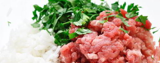 Шаг 2: тефтелей ежики