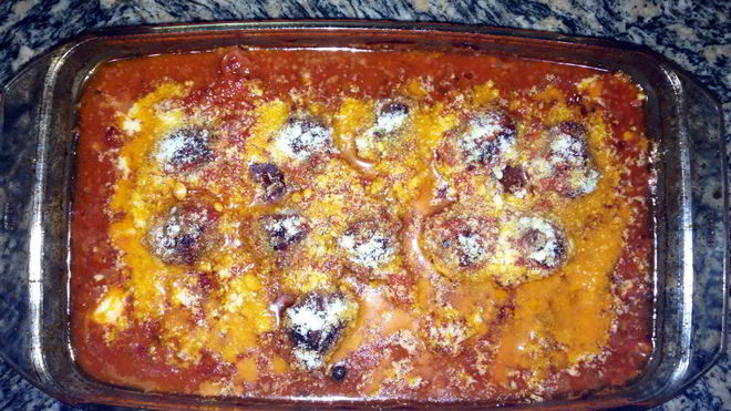 Рецепт Тефтелей из говядины в томатном соусе с сыром