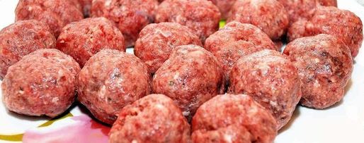 Шаг 5: тефтелей из говяжьего фарша