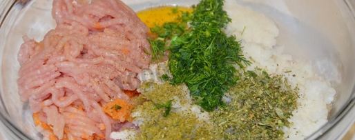 Шаг 4: тефтелей из индейки в духовке с рисом