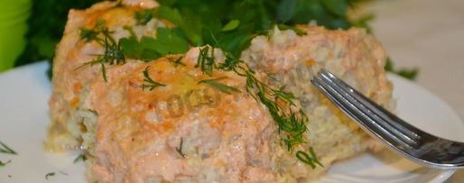 Шаг 9: тефтелей из индейки в духовке с рисом