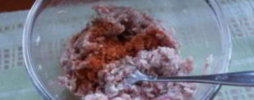 Шаг 3: тефтелей из свиного фарша