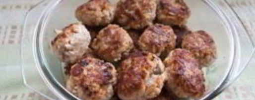 Шаг 6: тефтелей из свиного фарша