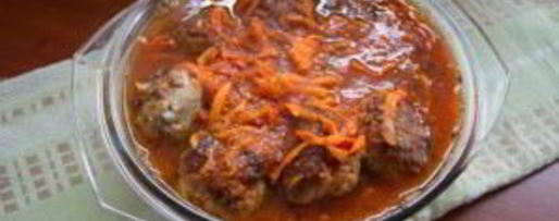 Шаг 9: тефтелей из свиного фарша