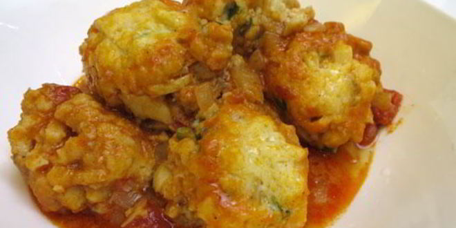 Рецепт тефтелей из трески в томатном соусе