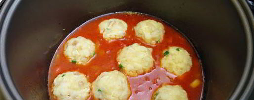 Шаг 8: тефтелей из трески в томатном соусе