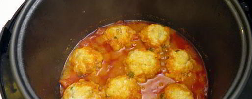 Шаг 9: тефтелей из трески в томатном соусе