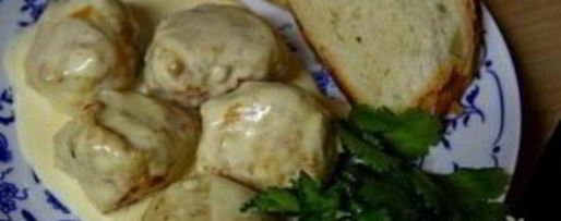 Шаг 5: тефтелей куриных в сливочном соусе