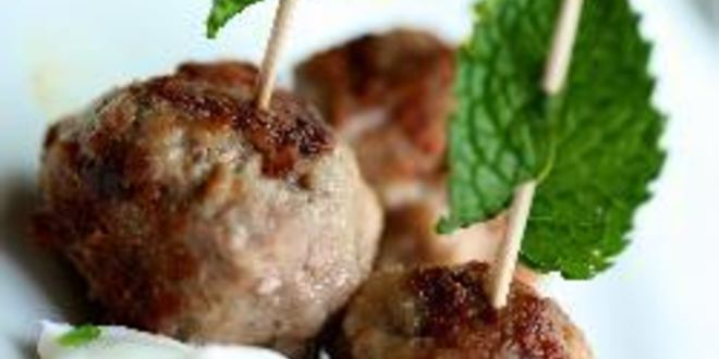 Рецепт тефтелей по-гречески