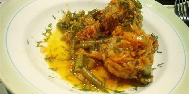 Рецепт тефтелей с гарниром