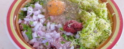 Шаг 7: тефтелей с кабачками