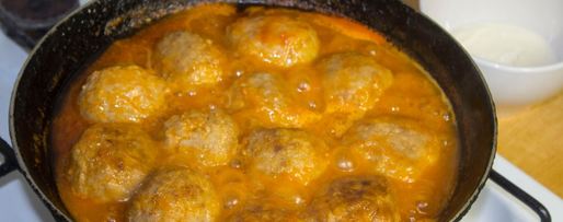 Шаг 12: тефтелей с подливкой