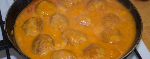 Шаг 14: тефтелей с подливкой