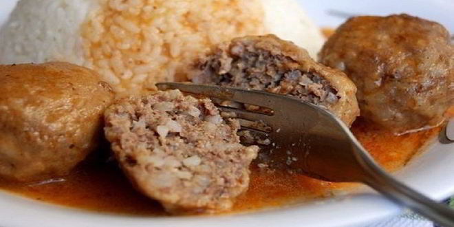 Рецепт тефтелей с подливой