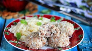 Рецепт Тефтелей с рисом в мультиварке