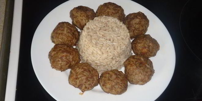 Рецепт тефтелей с рисом