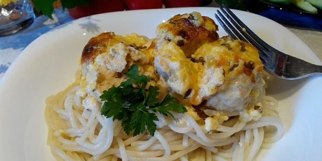 Рецепт тефтелей с сыром в духовке