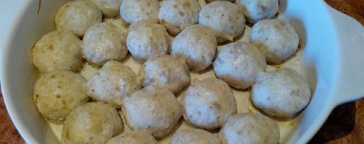 Шаг 11: тефтелей с сыром в духовке