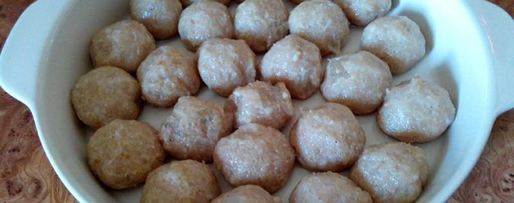 Шаг 6: тефтелей с сыром в духовке