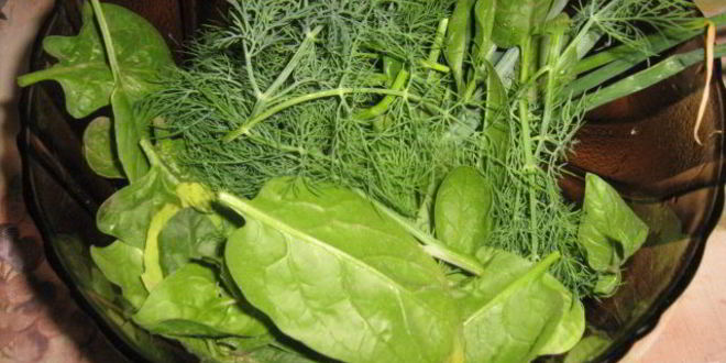 Рецепт тефтелей со шпинатом под йогуртно-сливочным соусом