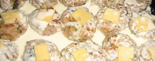 Шаг 3: тефтелей со шпинатом под йогуртно-сливочным соусом