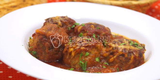 Рецепт тефтелей в духовке