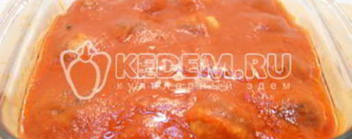 Шаг 8: тефтелей в духовке