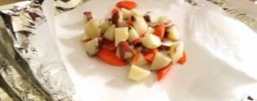 Шаг 2: тефтелей в фольге