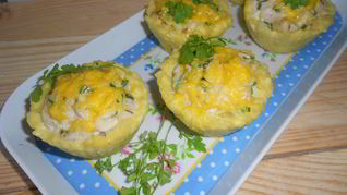 Рецепт Тефтелей в картофельных корзиночках