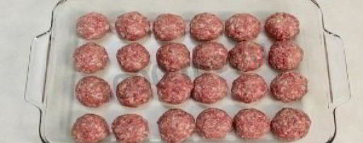 Шаг 2: тефтелей в сливочном соусе в духовке