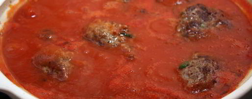 Шаг 6: тефтелей в томатном соусе с мятой