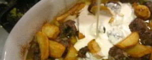 Шаг 3: тушеной картошки с тефтелями