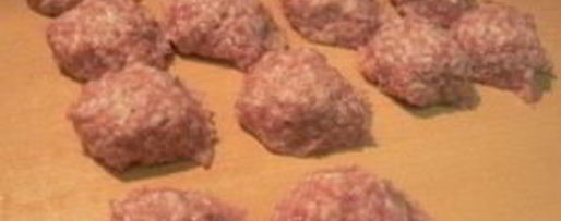 Шаг 4: запеченных тефтелей