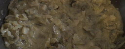 Шаг 5: ленивых картофельных вареников с соусом из шампиньонов