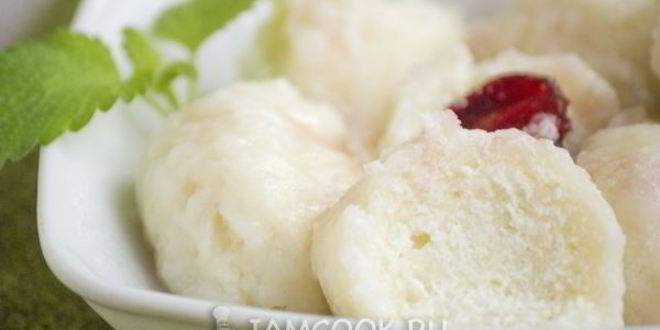 Рецепт ленивых вареников без яиц