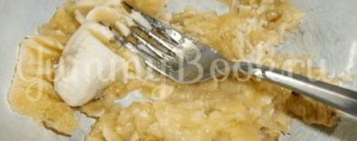 Шаг 1: ленивых вареников с бананом