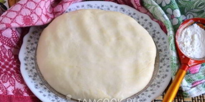 Рецепт постного теста для вареников