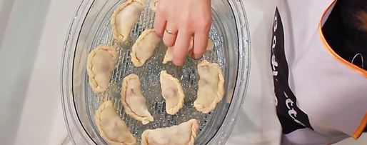 Шаг 13: теста для вареников с вишней заварное