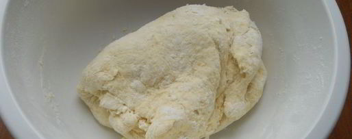 Шаг 3: теста на кефире для вареников