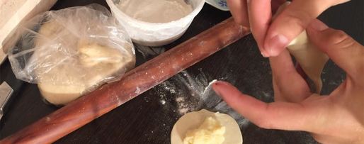 Шаг 2: вареников на пресном тесте