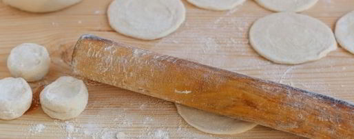 Шаг 14: вареников на воде со свежей малиной